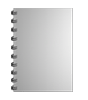 Broschüre mit Metall-Spiralbindung, Endformat DIN A5, 332-seitig