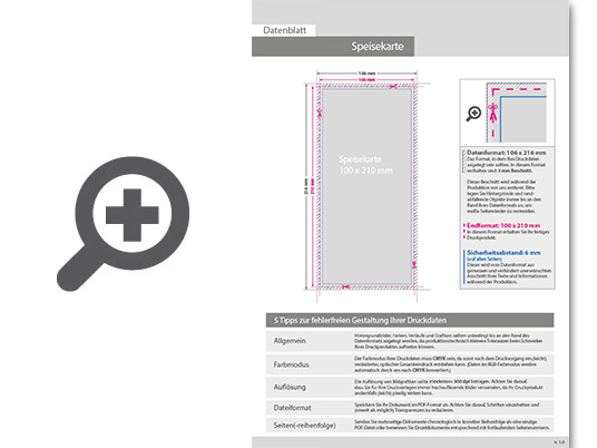 Product Bild speisekarte_mit_3-fach_drahtheftung__endformat_din_lang__12-seitig