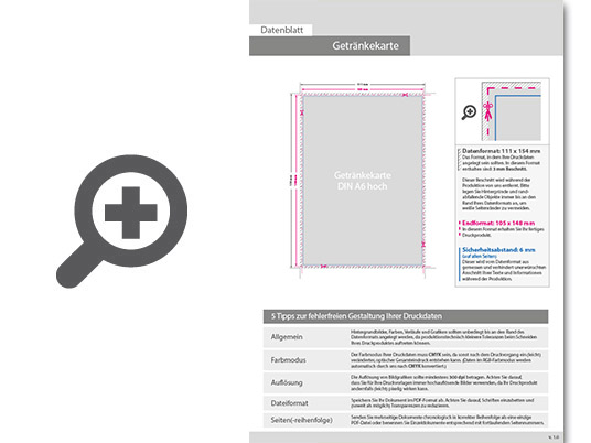Product Bild getr__nkekarte_mit_metall-spiralbindung__endformat_din_a6__48-seitig