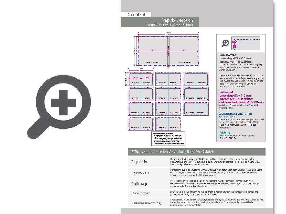 Product Bild pappspeisekarten_mit_lay-flat-bindung__quadrat_21_x_21_cm__24_seiten__4_4-farbig_beidseitig_bedruckt