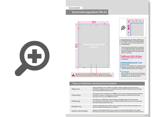 Product Bild veranstaltungsplakat_auf_hohlkammerplatte_din_a2_einseitig_4_0-farbig_bedruckt__mit_10_bohrungen