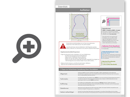 Product Bild wiederabl__sbare_klebefolie_in_mensch-form_konturgeschnitten___einseitig_4_0-farbig_bedruckt